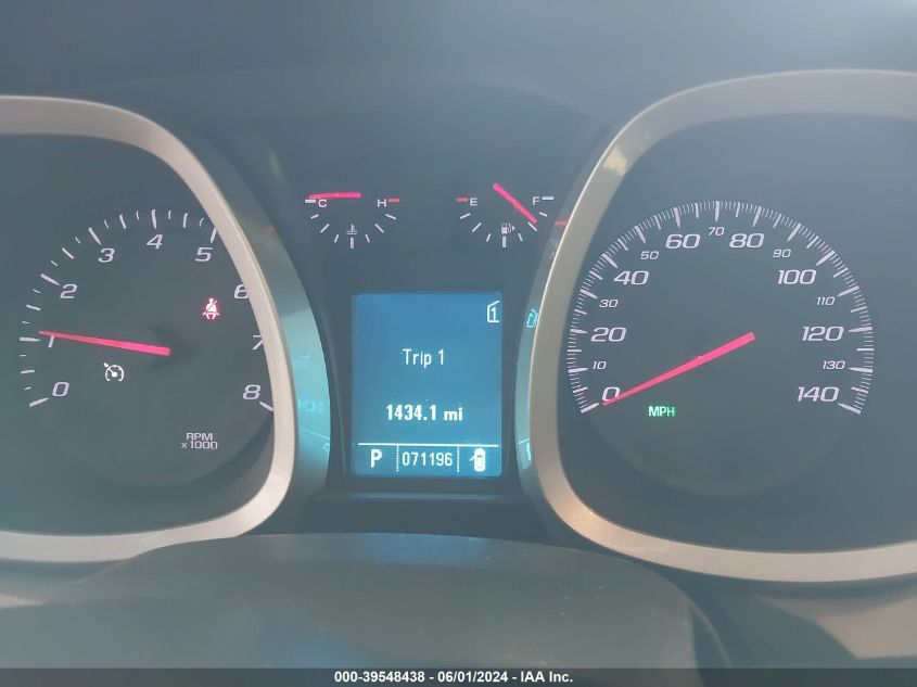 2011 Chevrolet Equinox 1Lt VIN: 2CNFLDE5XB6383349 Lot: 39548438