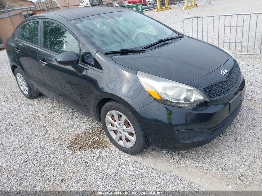 2015 Kia Rio Lx VIN: KNADM4A33F6484898 Lot: 39548441