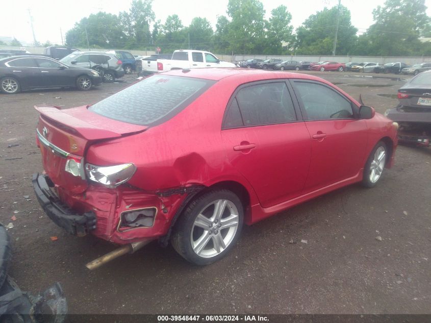 2013 Toyota Corolla S VIN: 2T1BU4EE1DC983971 Lot: 39548447