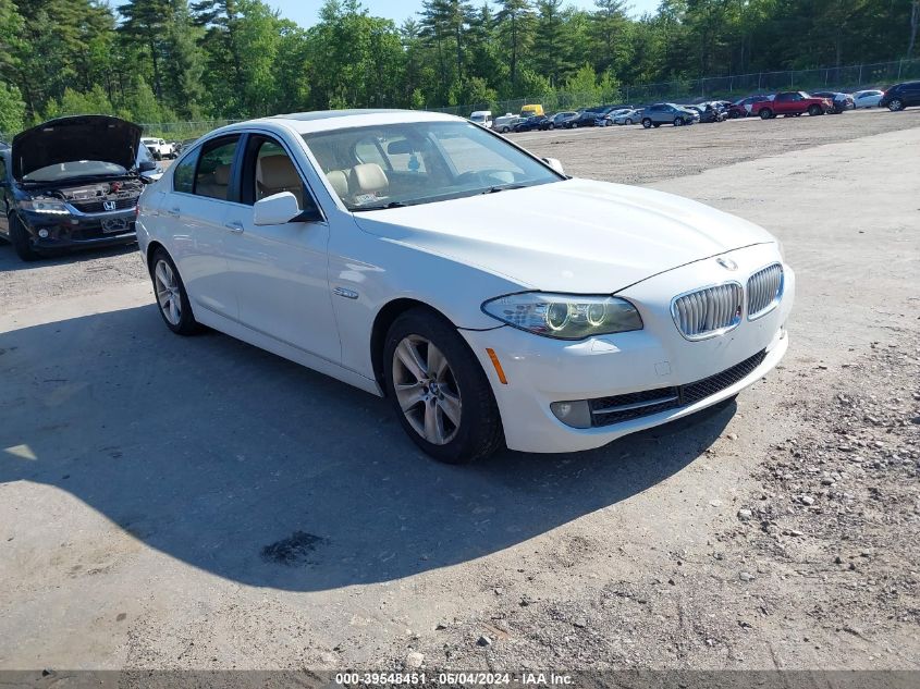 2013 BMW 528I VIN: WBAXG5C55DDY32430 Lot: 39548451