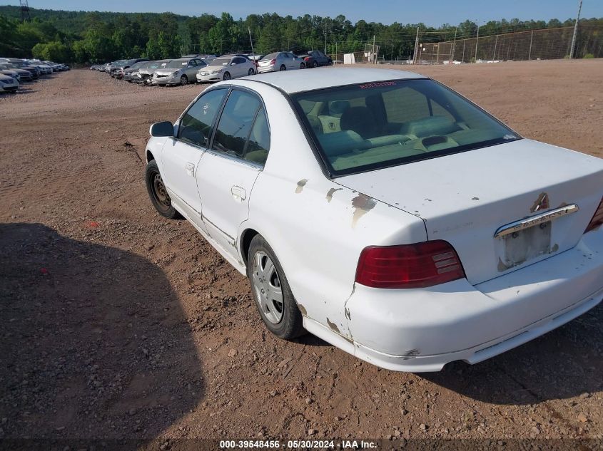 2001 Mitsubishi Galant Es VIN: 4A3AA46G01E103076 Lot: 39548456