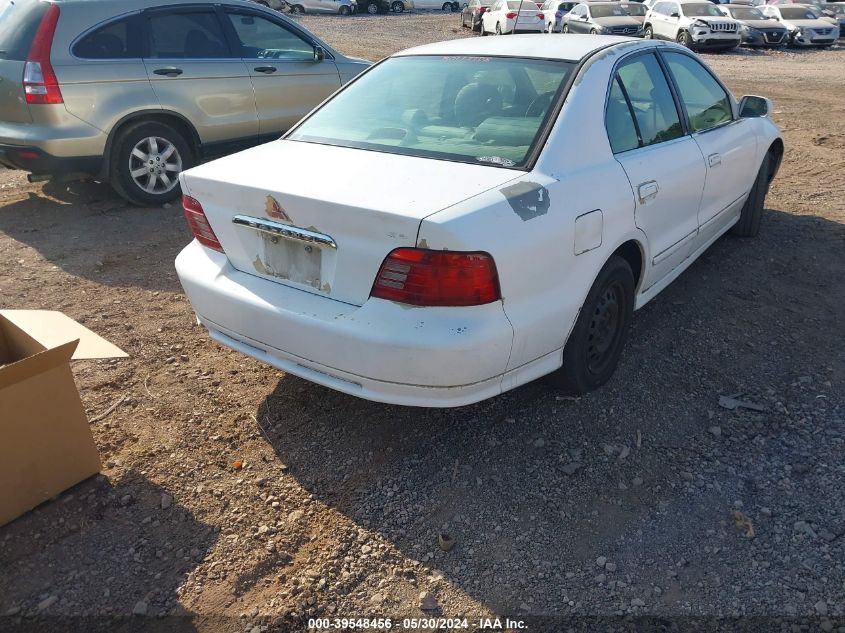 2001 Mitsubishi Galant Es VIN: 4A3AA46G01E103076 Lot: 39548456