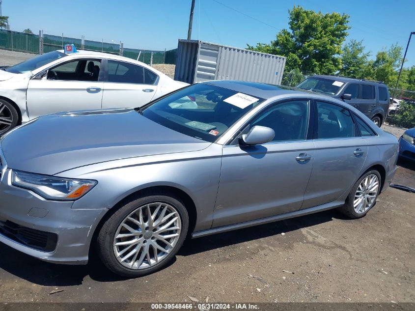 2016 AUDI A6 PREMIUM PLUS - WAUGFAFC0GN179610