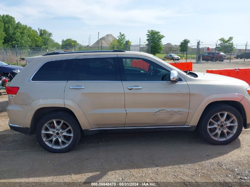 2014 Jeep Grand Cherokee Summit VIN: 1C4RJFJG3EC417296 Lot: 39548470