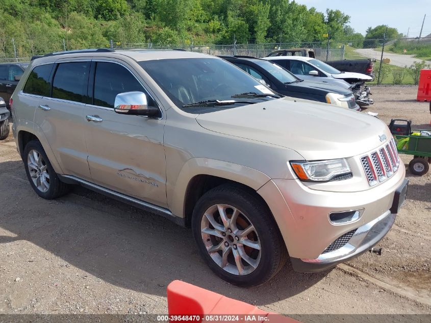 2014 Jeep Grand Cherokee Summit VIN: 1C4RJFJG3EC417296 Lot: 39548470