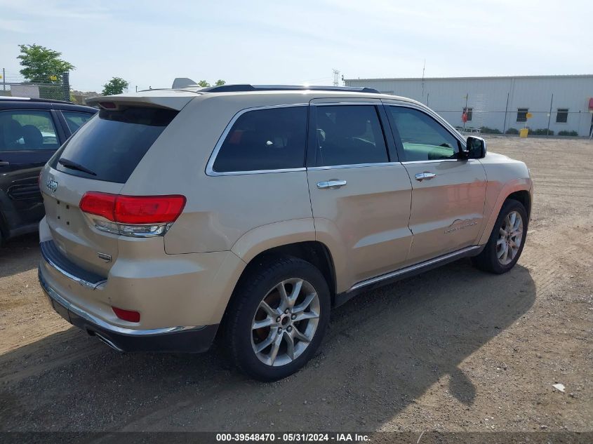 2014 Jeep Grand Cherokee Summit VIN: 1C4RJFJG3EC417296 Lot: 39548470