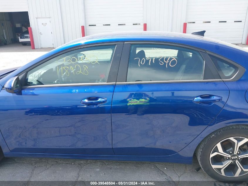 2019 Kia Forte Lxs VIN: 3KPF24AD0KE118928 Lot: 39548504