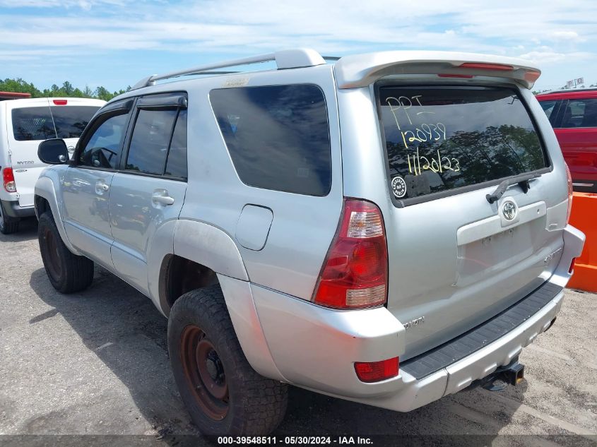 2005 Toyota 4Runner Sr5 Sport V8 VIN: JTEZT14R150020001 Lot: 39548511