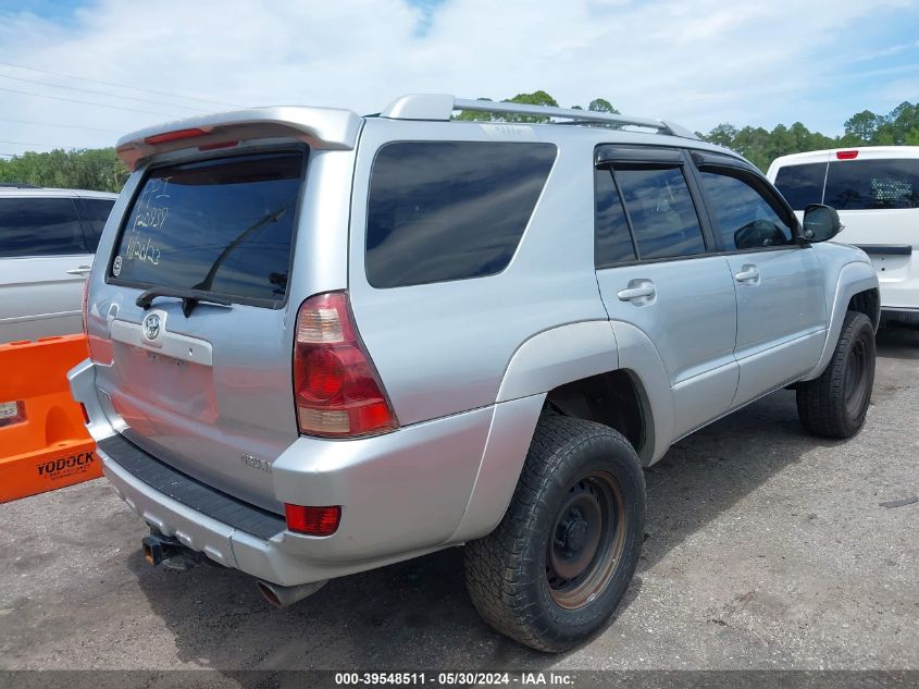 2005 Toyota 4Runner Sr5 Sport V8 VIN: JTEZT14R150020001 Lot: 39548511