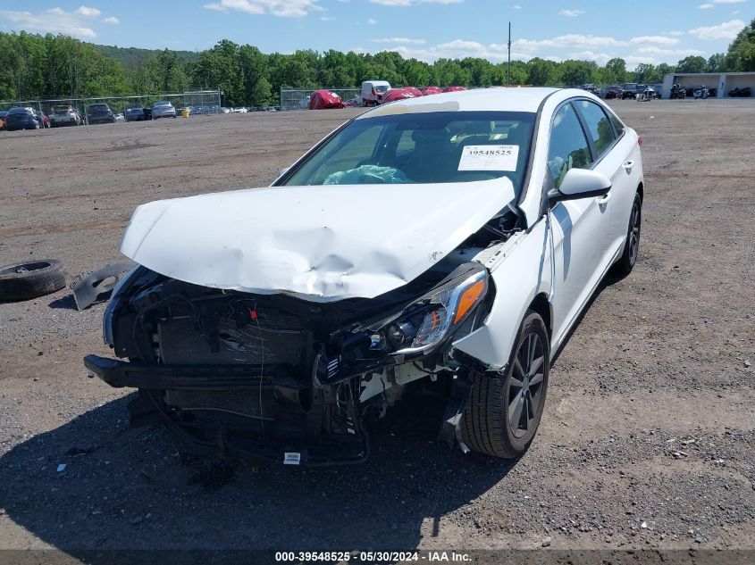 2017 Hyundai Sonata Se VIN: 5NPE24AF5HH547838 Lot: 39548525