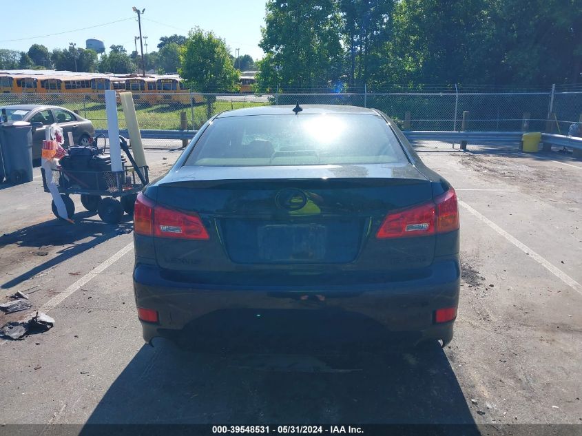 2008 Lexus Is 250 VIN: JTHBK262385066630 Lot: 39548531