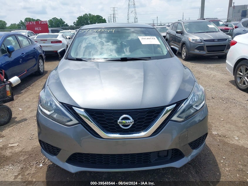 2018 Nissan Sentra Sv VIN: 3N1AB7AP3JY217121 Lot: 39548544