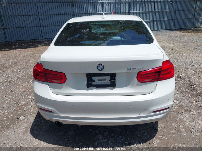 2018 BMW 320I - WBA8E1G5XJNU93151