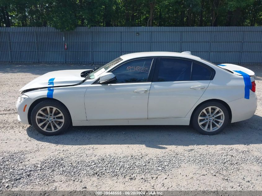 2018 BMW 320I VIN: WBA8E1G5XJNU93151 Lot: 39548555