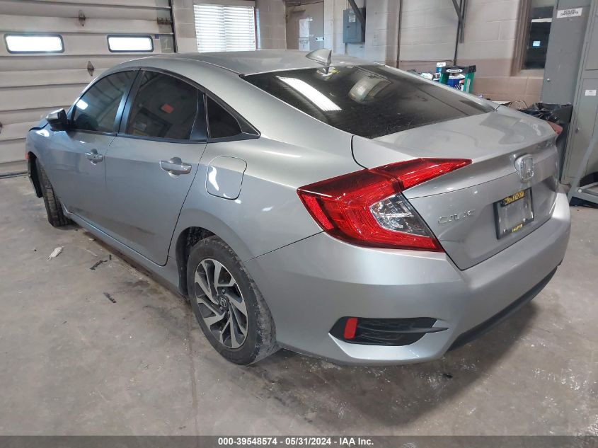 2018 Honda Civic Ex VIN: 19XFC2F77JE035483 Lot: 39548574