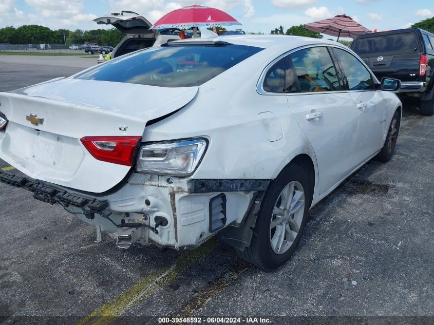 2018 Chevrolet Malibu Lt VIN: 1G1ZD5ST1JF142932 Lot: 39548592