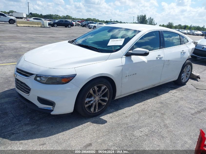 2018 Chevrolet Malibu Lt VIN: 1G1ZD5ST1JF142932 Lot: 39548592