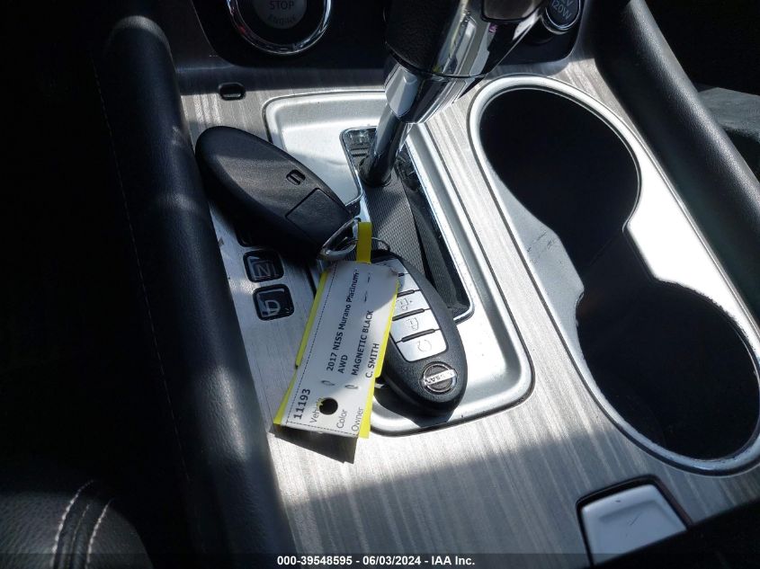 2017 Nissan Murano Platinum VIN: 5N1AZ2MH6HN157046 Lot: 39548595