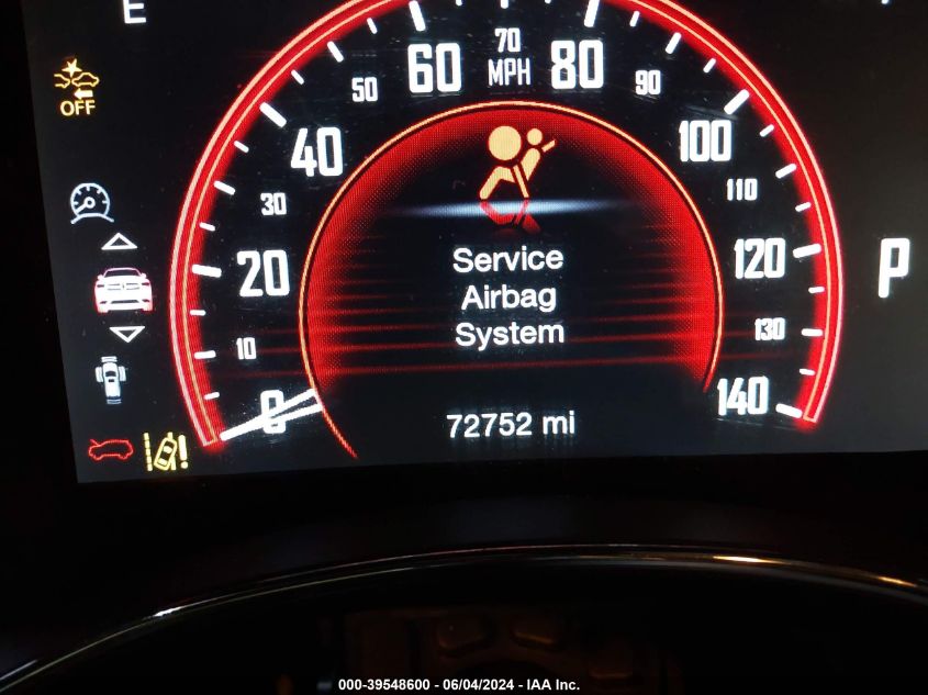 2017 Dodge Durango Citadel Anodized Platinum Awd VIN: 1C4RDJEG5HC681547 Lot: 39548600