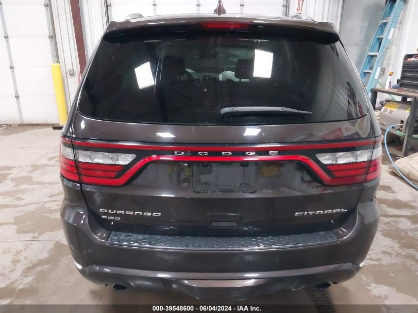 2017 Dodge Durango Citadel Anodized Platinum Awd VIN: 1C4RDJEG5HC681547 Lot: 39548600