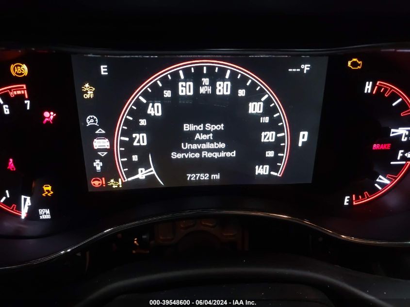 2017 Dodge Durango Citadel Anodized Platinum Awd VIN: 1C4RDJEG5HC681547 Lot: 39548600