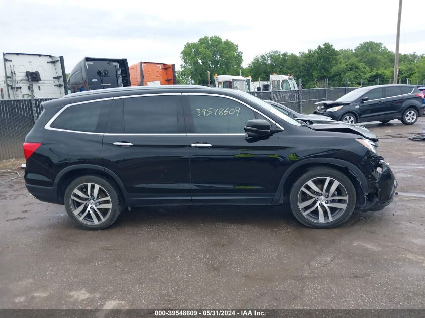 2017 Honda Pilot Touring VIN: 5FNYF6H97HB065271 Lot: 39548609