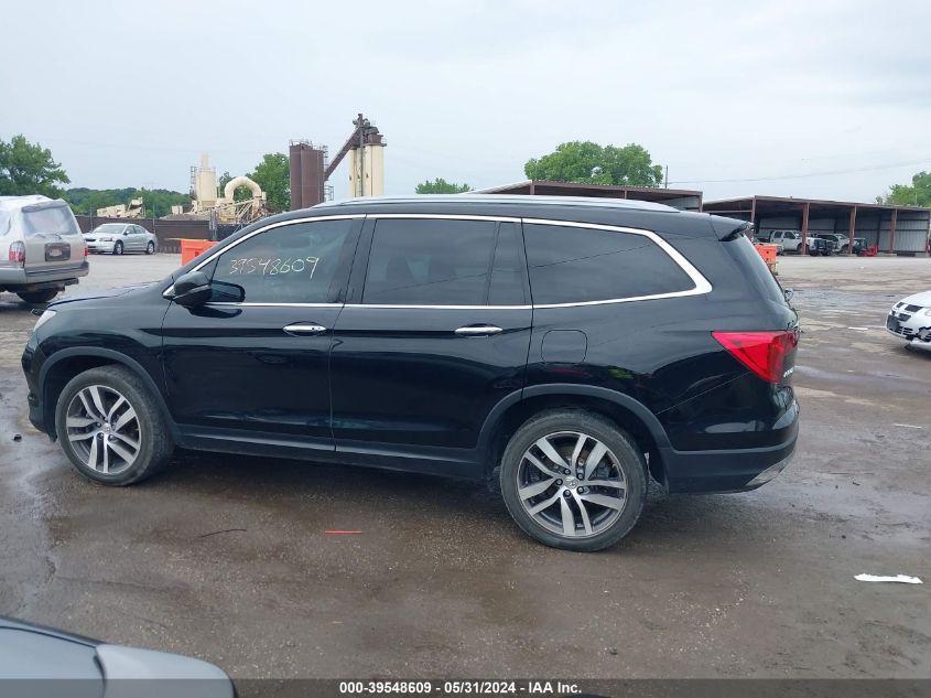 2017 Honda Pilot Touring VIN: 5FNYF6H97HB065271 Lot: 39548609