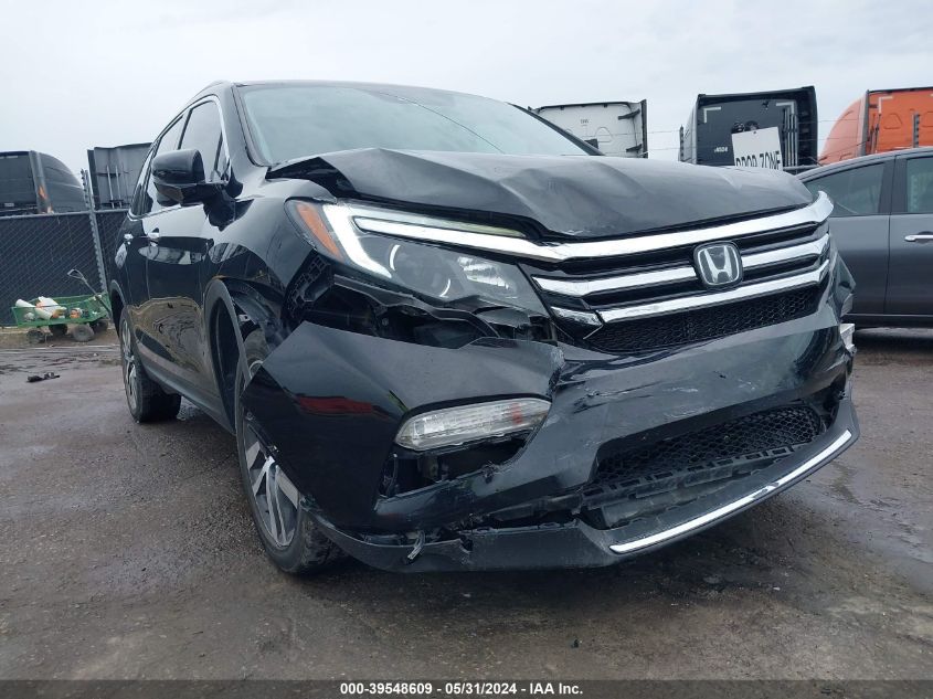 2017 Honda Pilot Touring VIN: 5FNYF6H97HB065271 Lot: 39548609
