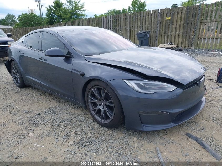 2022 Tesla Model S Plaid VIN: 5YJSA1E65NF470560 Lot: 39548621