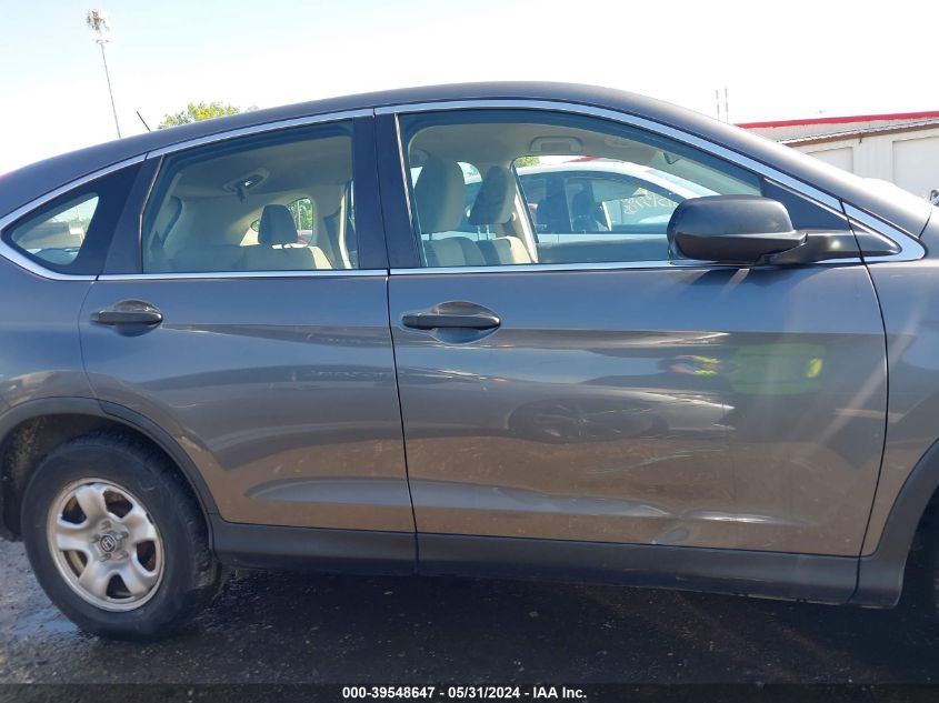 2014 Honda Cr-V Lx VIN: 2HKRM3H36EH523786 Lot: 39548647