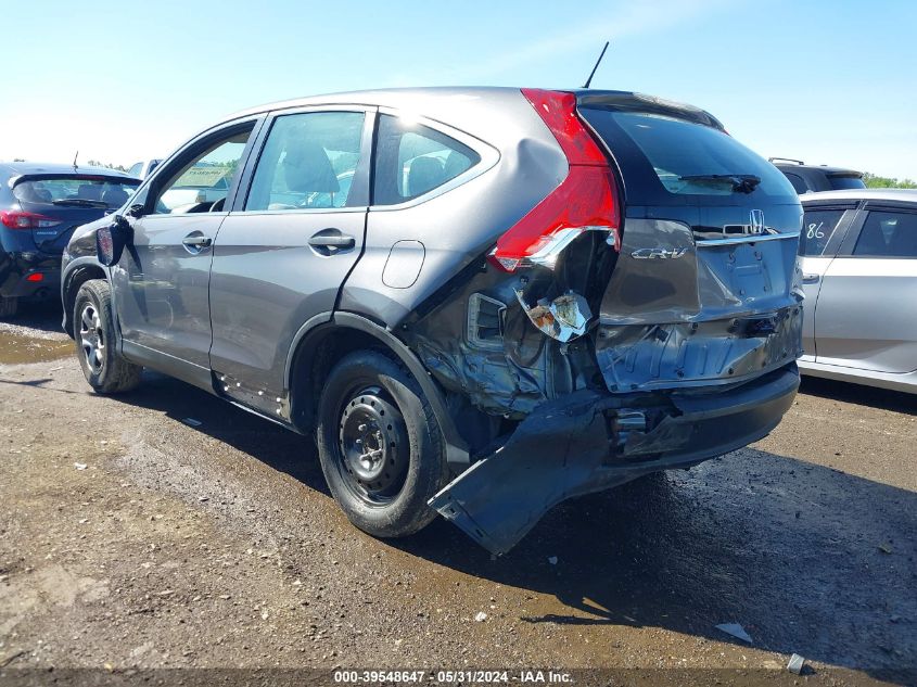 2014 Honda Cr-V Lx VIN: 2HKRM3H36EH523786 Lot: 39548647