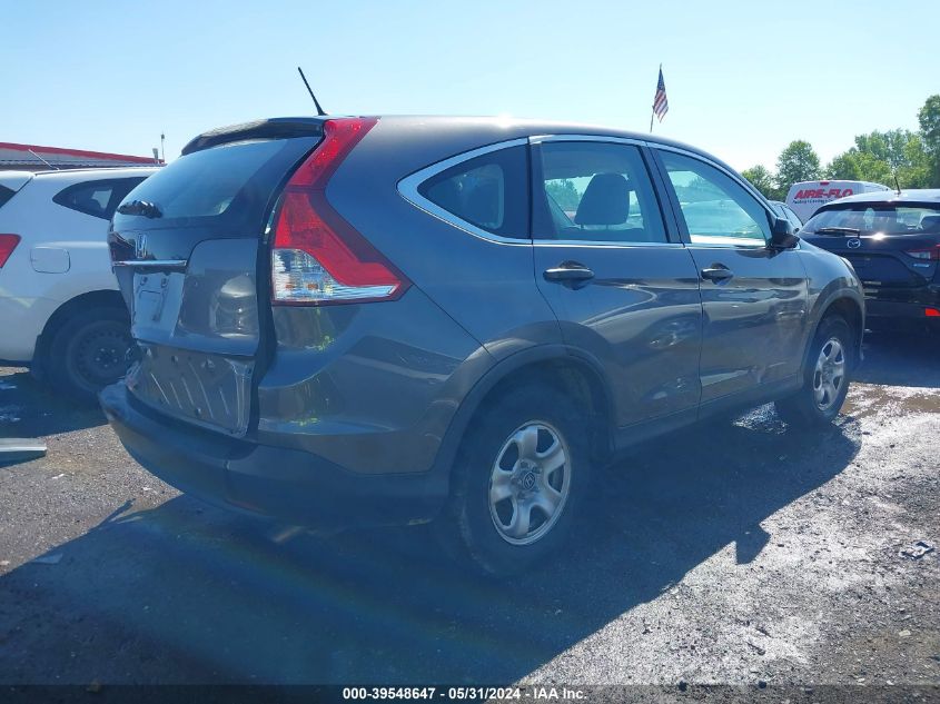 2014 Honda Cr-V Lx VIN: 2HKRM3H36EH523786 Lot: 39548647