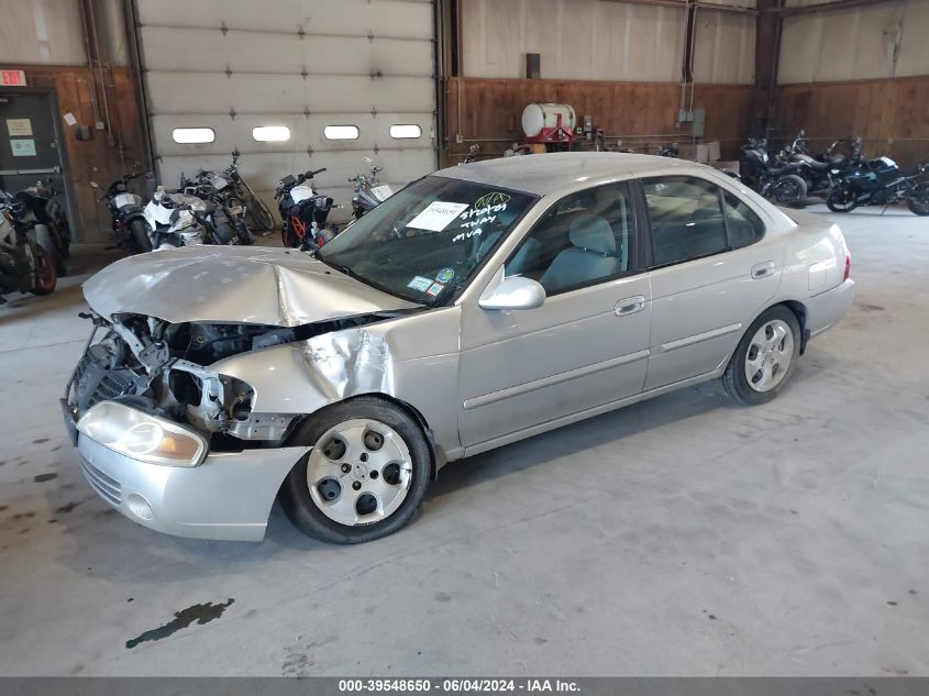 2006 Nissan Sentra 1.8S VIN: 3N1CB51D66L536424 Lot: 39548650