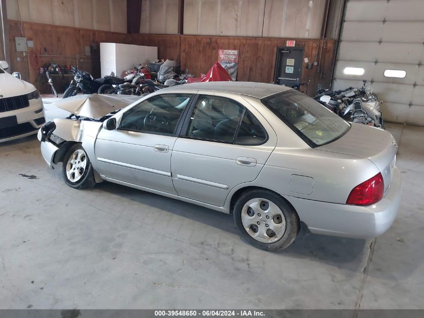 2006 Nissan Sentra 1.8S VIN: 3N1CB51D66L536424 Lot: 39548650