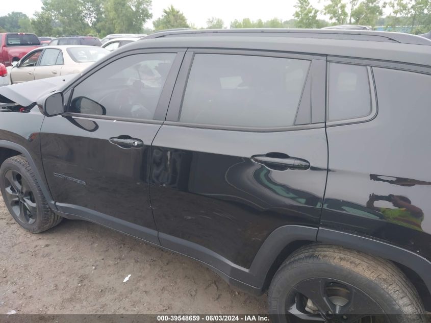 2021 Jeep Compass Altitude 4X4 VIN: 3C4NJDBB5MT501273 Lot: 39548659