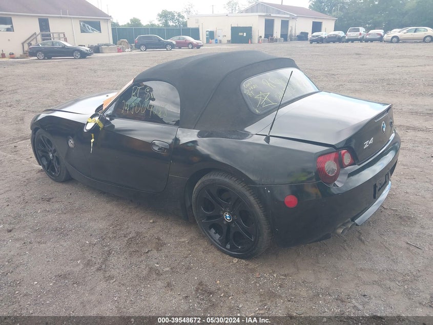 2005 BMW Z4 3.0I VIN: 4USBT53515LU11590 Lot: 39548672