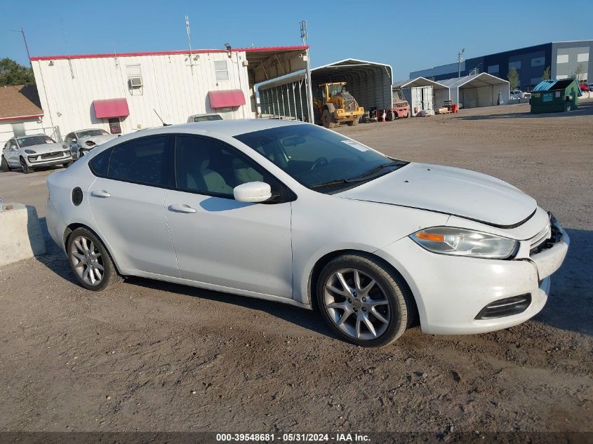 2013 Dodge Dart Sxt VIN: 1C3CDFBA2DD170552 Lot: 39548681