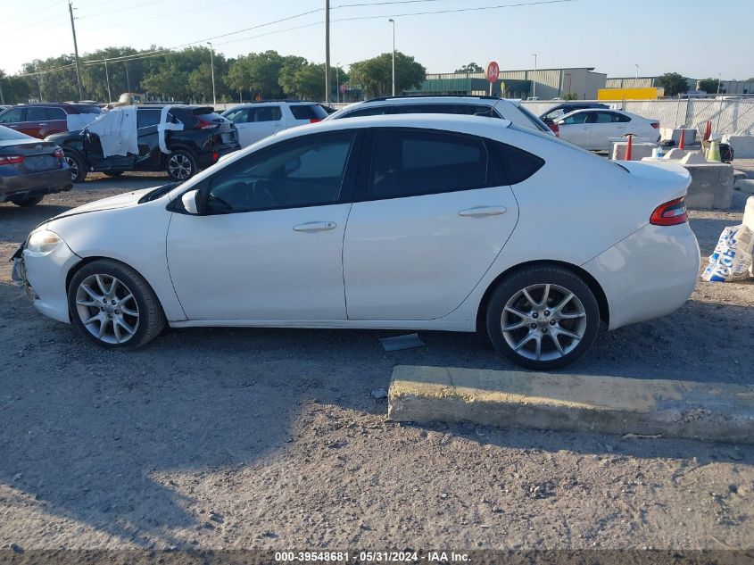 2013 Dodge Dart Sxt VIN: 1C3CDFBA2DD170552 Lot: 39548681