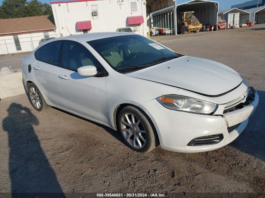 2013 Dodge Dart Sxt VIN: 1C3CDFBA2DD170552 Lot: 39548681