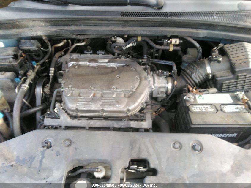 2009 Honda Odyssey Ex-L VIN: 5FNRL38669B004691 Lot: 39548683