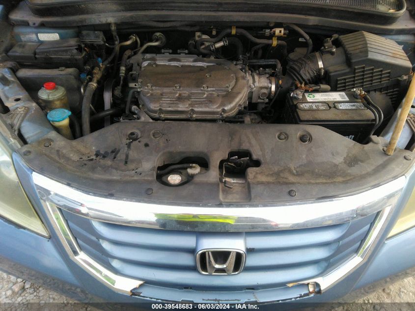 2009 Honda Odyssey Ex-L VIN: 5FNRL38669B004691 Lot: 39548683