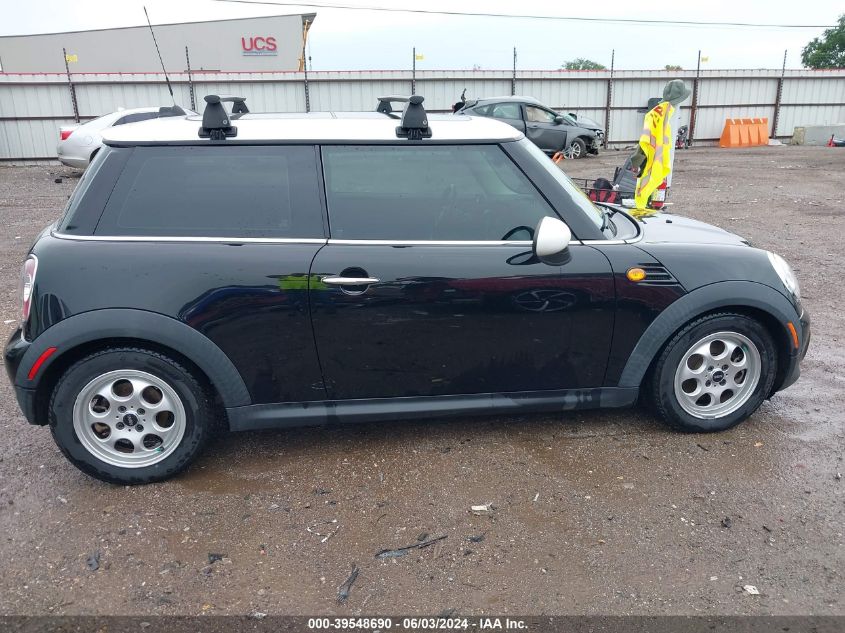 2013 Mini Hardtop Cooper VIN: WMWSU3C53DT678734 Lot: 39548690