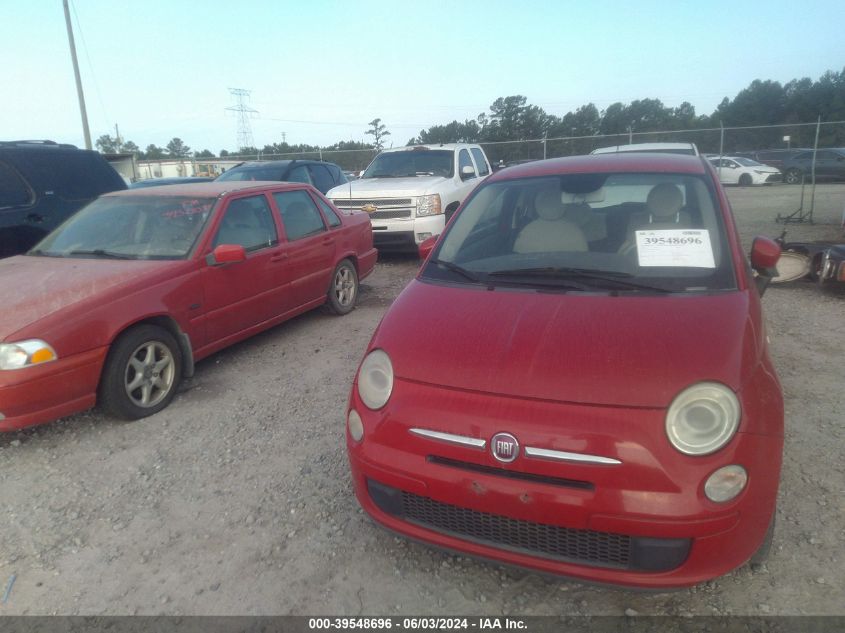 2013 Fiat 500 Pop VIN: 3C3CFFAR4DT751224 Lot: 39548696