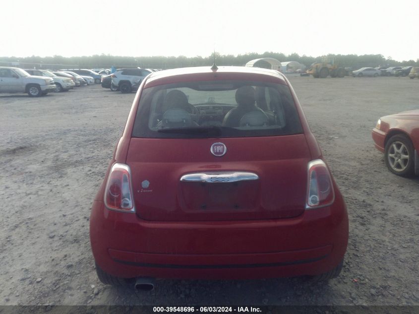 2013 Fiat 500 Pop VIN: 3C3CFFAR4DT751224 Lot: 39548696