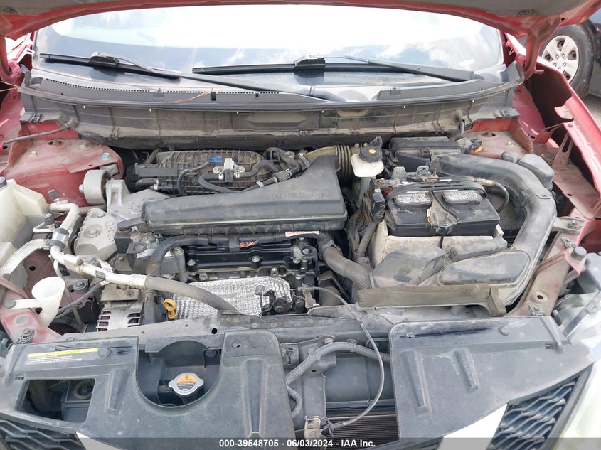 2015 Nissan Rogue Sv VIN: 5N1AT2MT7FC907777 Lot: 39548705