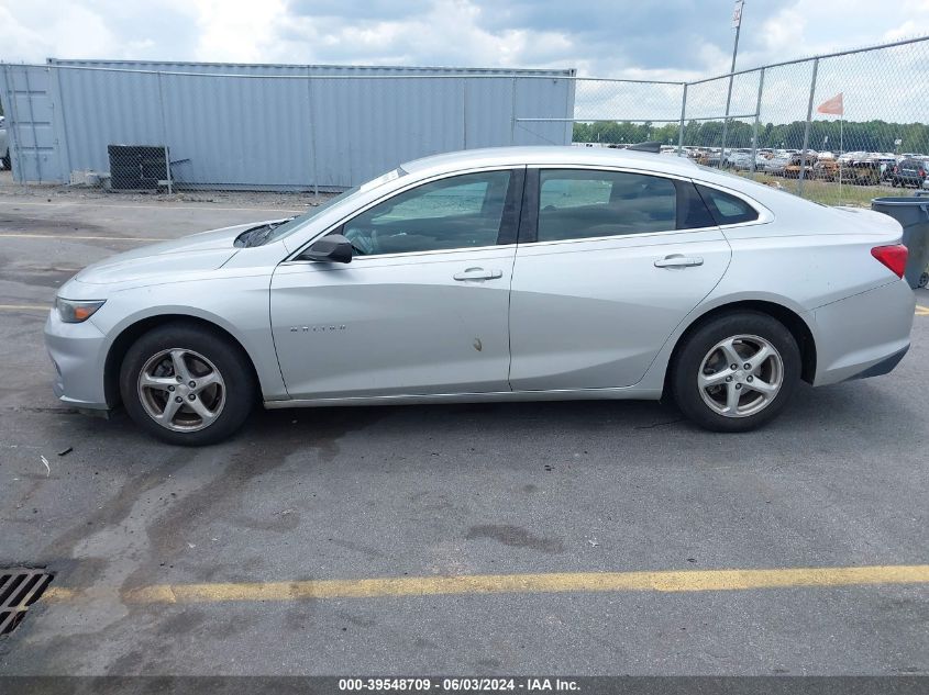 2017 Chevrolet Malibu Ls VIN: 1G1ZB5ST3HF292170 Lot: 39548709