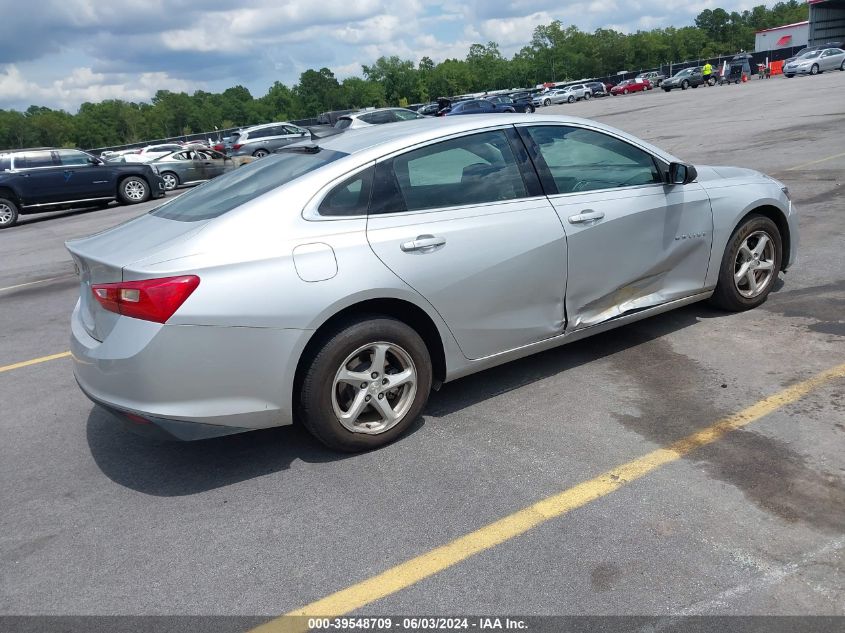 2017 Chevrolet Malibu Ls VIN: 1G1ZB5ST3HF292170 Lot: 39548709