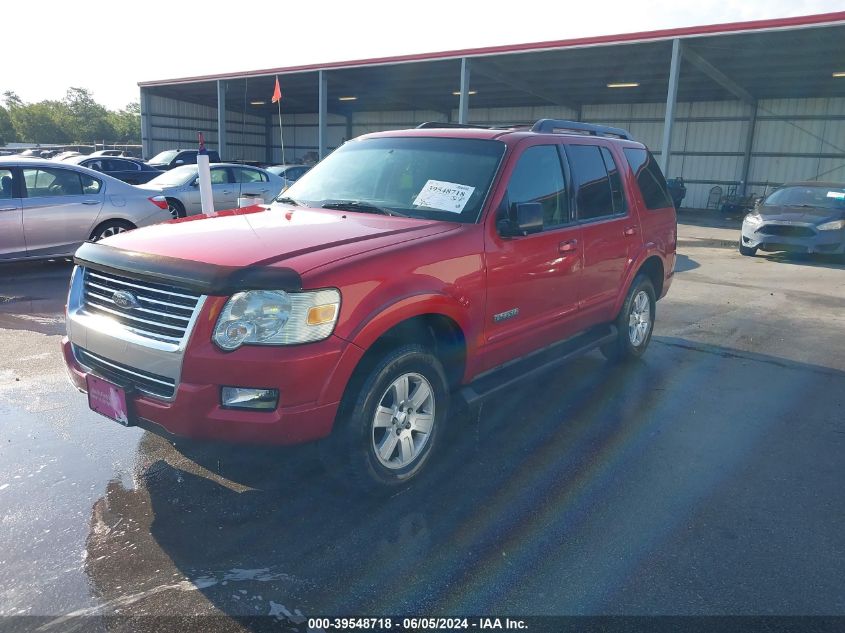 2008 Ford Explorer Xlt VIN: 1FMEU73EX8UA62645 Lot: 39548718