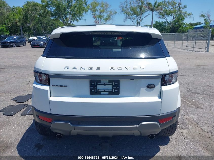 2013 Land Rover Range Rover Evoque Pure Plus VIN: SALVP2BG0DH805343 Lot: 39548728