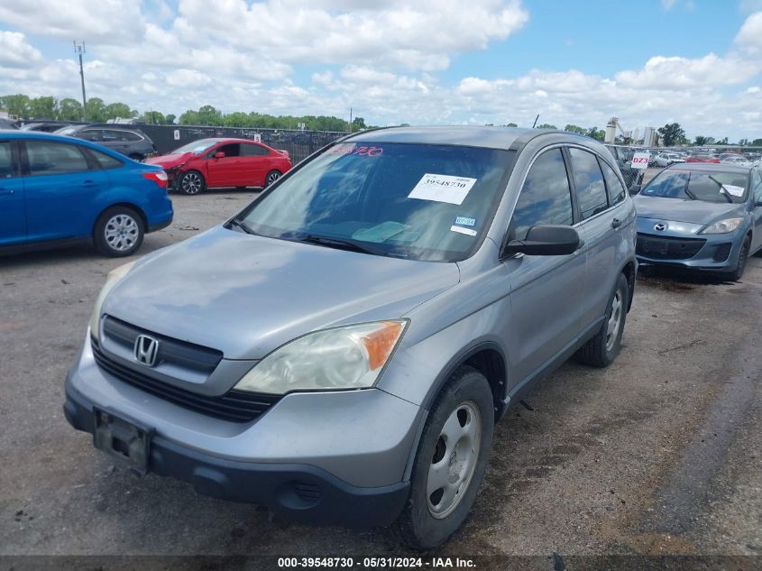2008 Honda Cr-V Lx VIN: 3CZRE38328G707031 Lot: 39548730